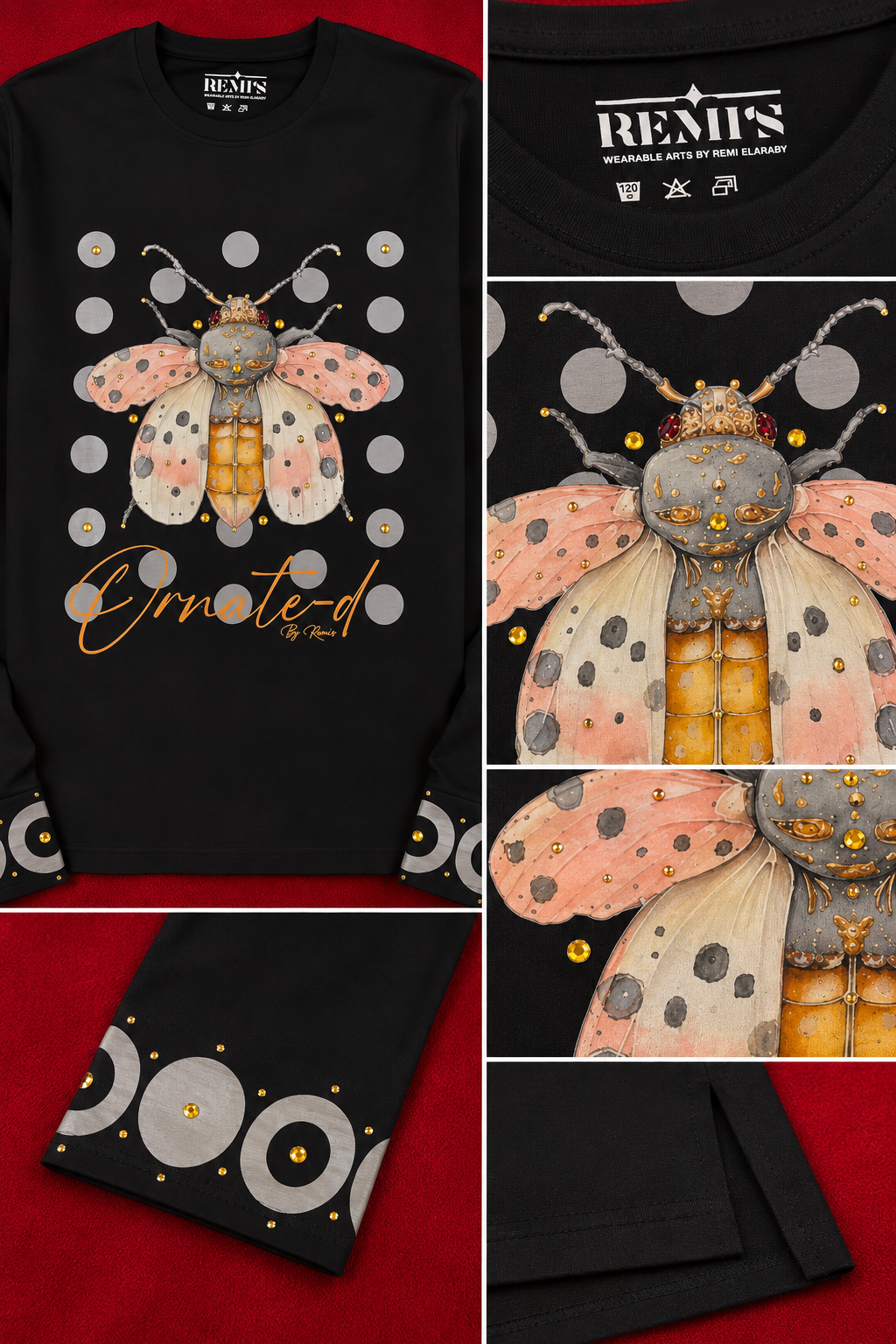 The Ornate Moth Tee
