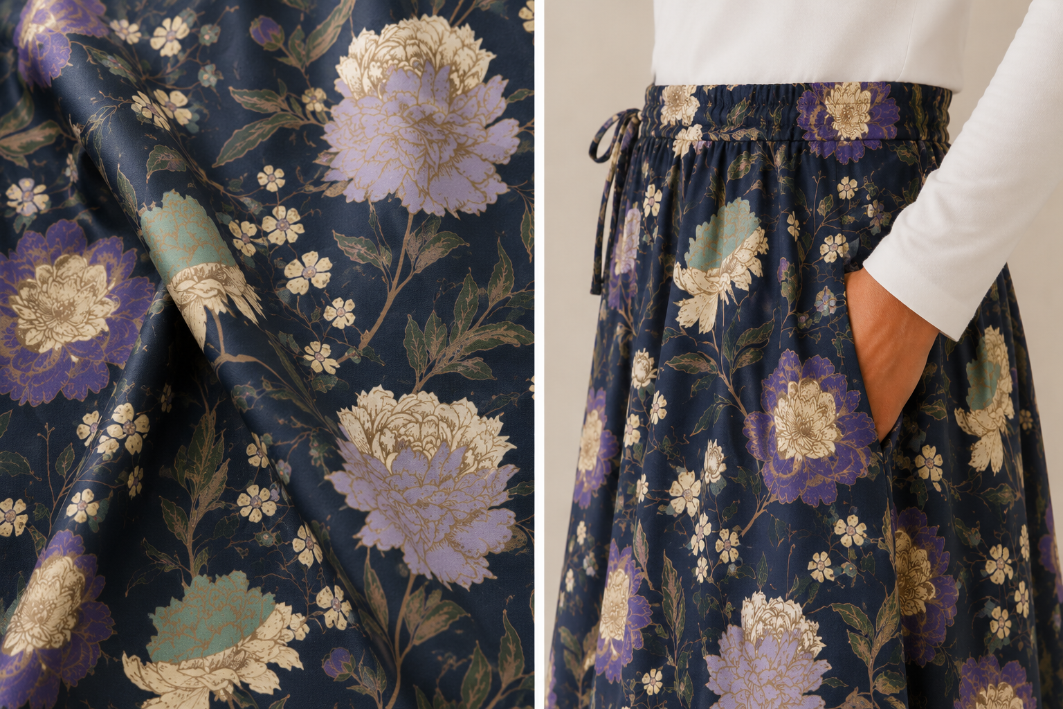 Classic Chiffon Skirt