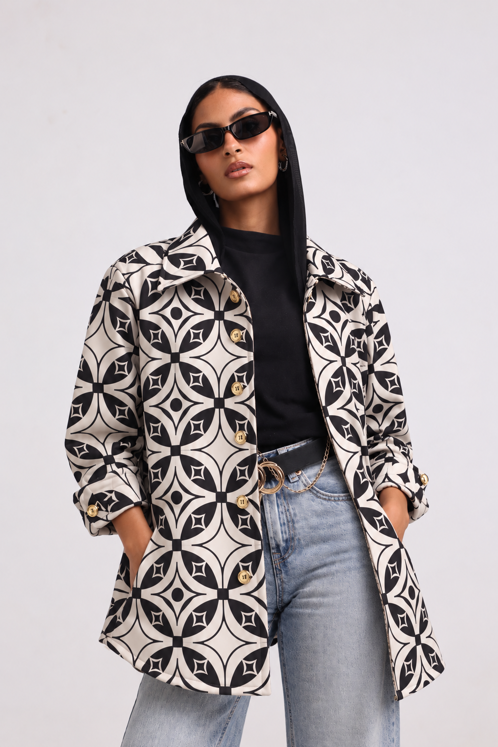 The Tapestry Jacket - Black& & White