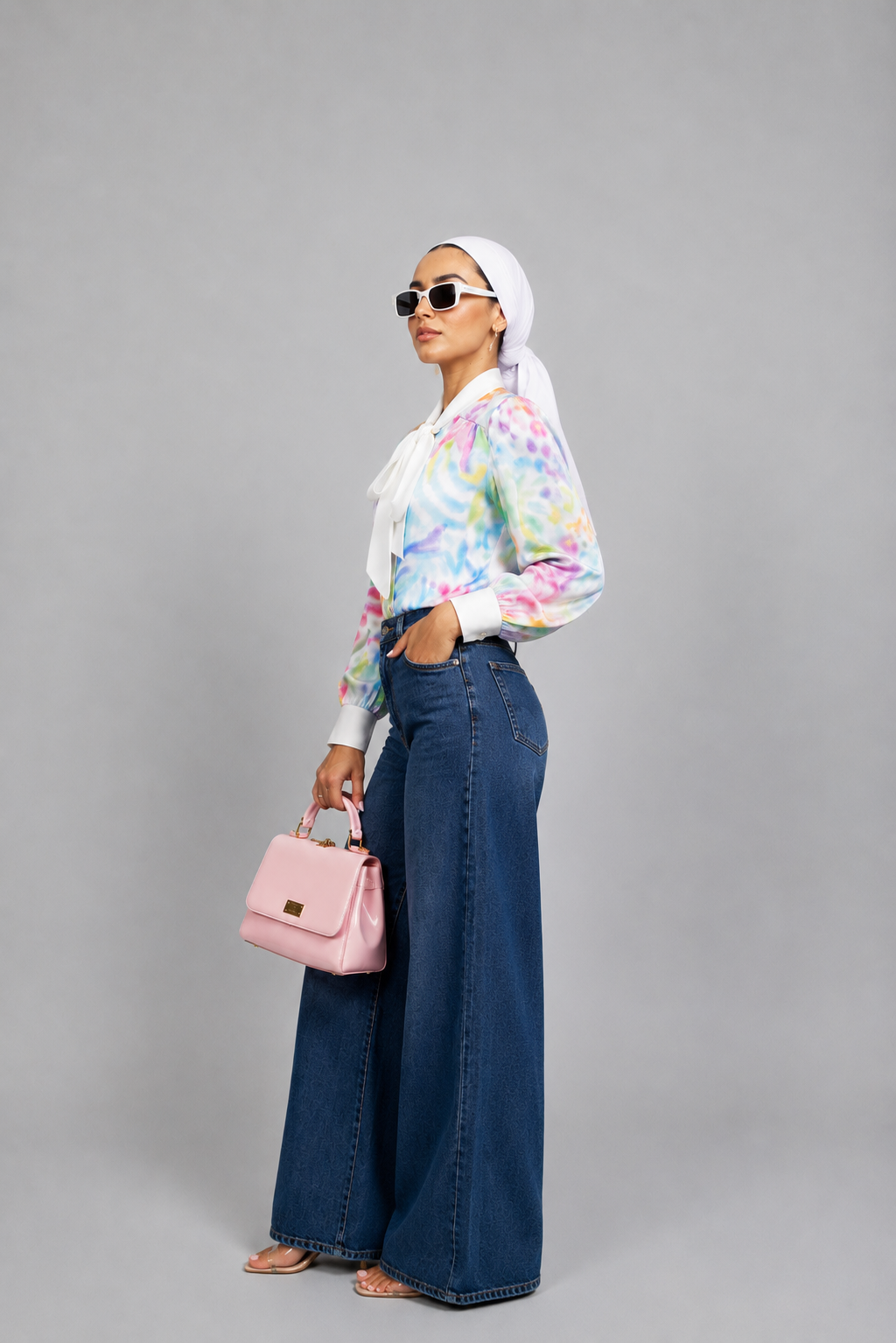 Spring Satin Blouse