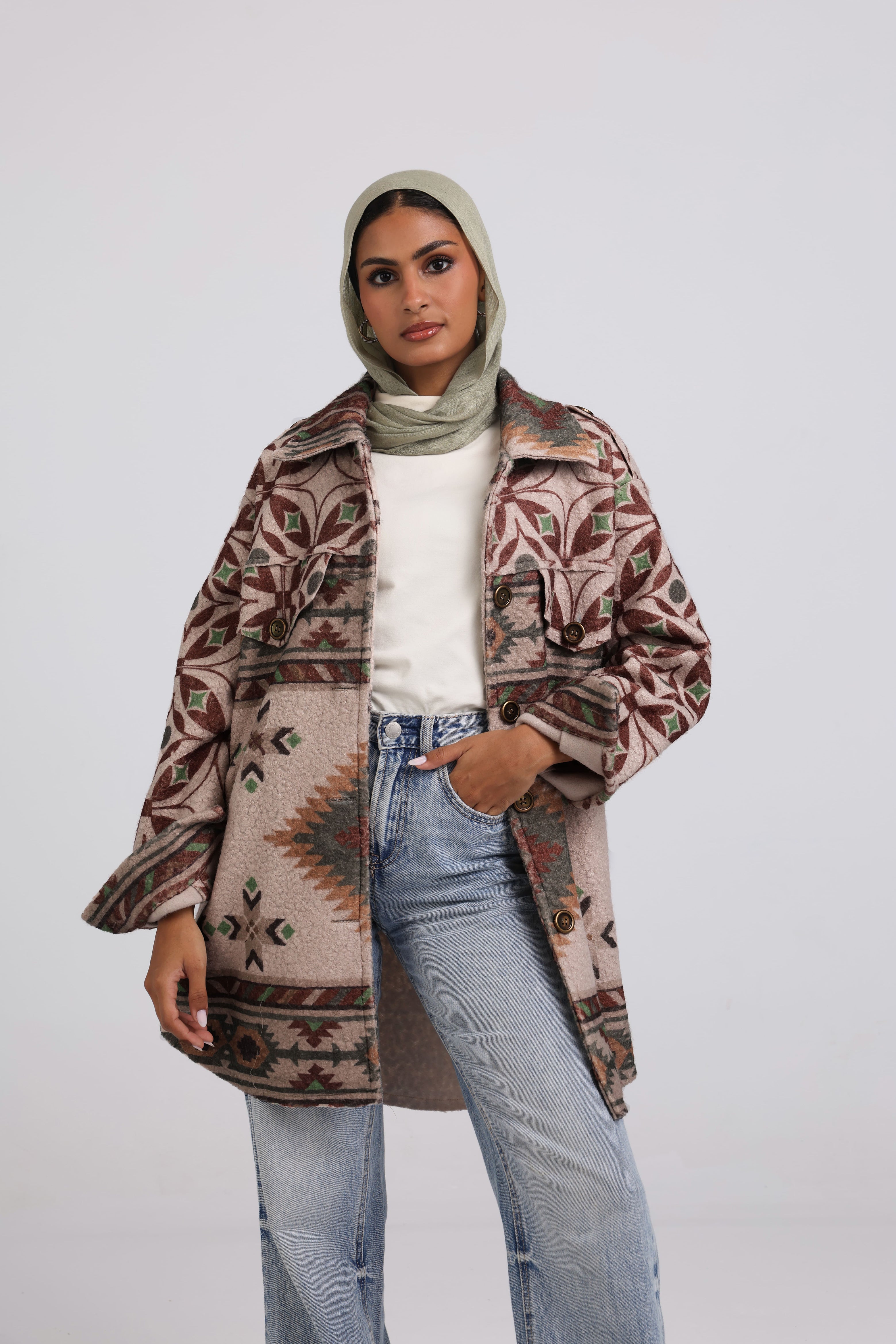 The Artisan Jacket - Nude