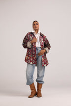 The Tapestry Jacket - Burgundy