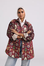 The Tapestry Jacket - Burgundy