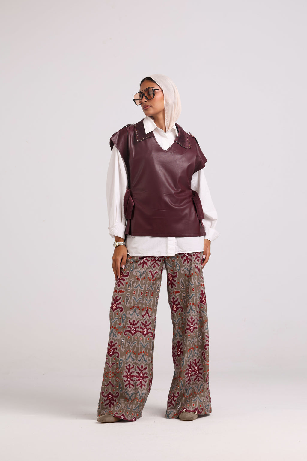 Vel-lux-Pants "Cafe"