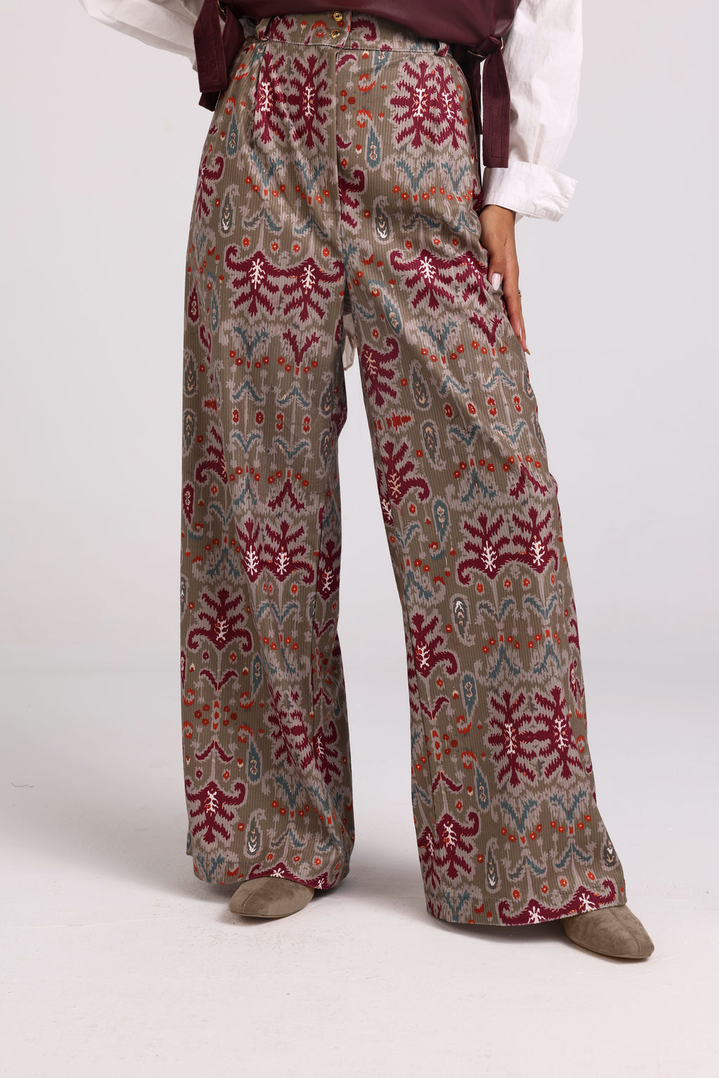 Vel-lux-Pants "Cafe"