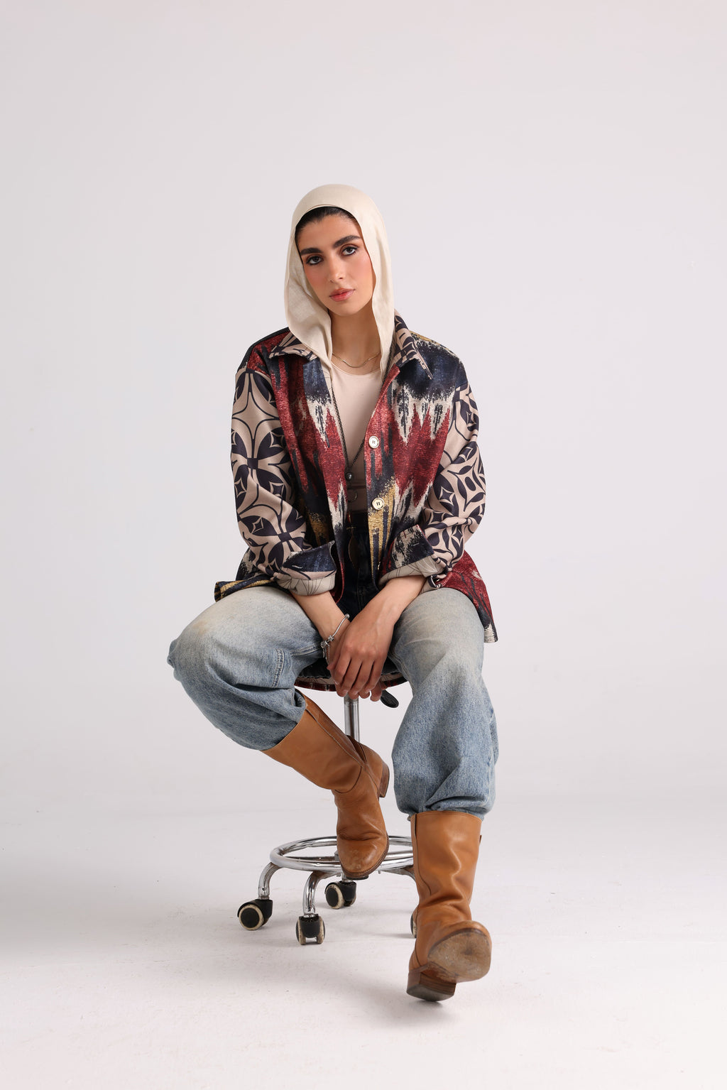 The Tapestry Jacket - Navy blue