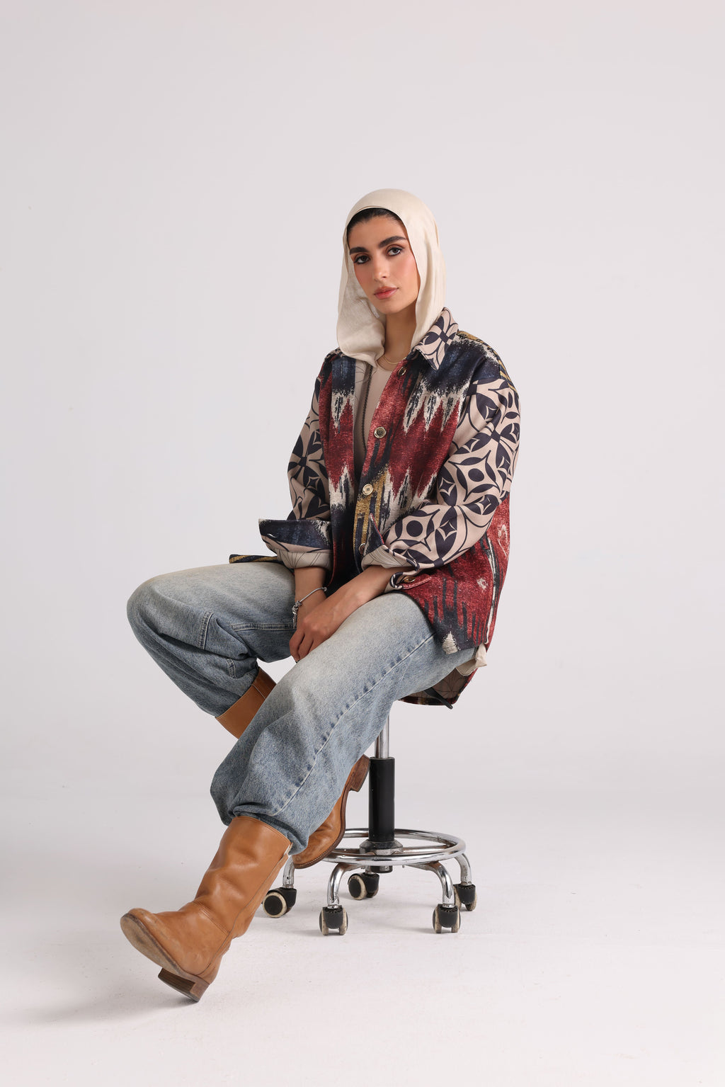 The Tapestry Jacket - Navy blue