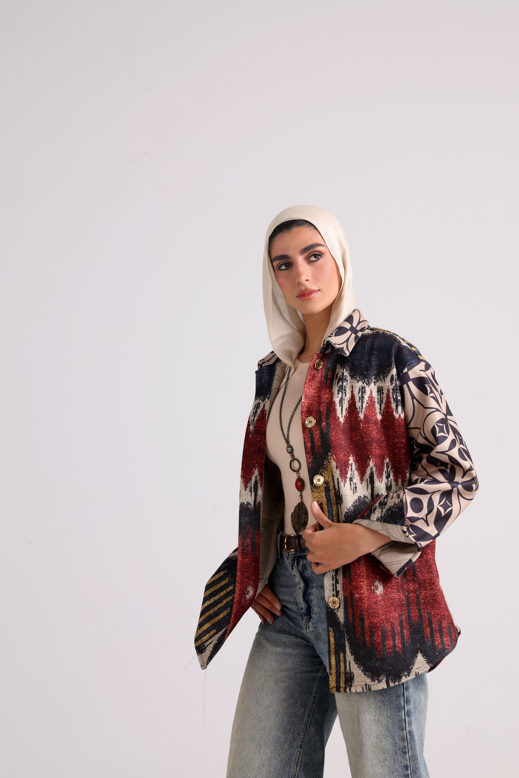 The Tapestry Jacket - Navy blue