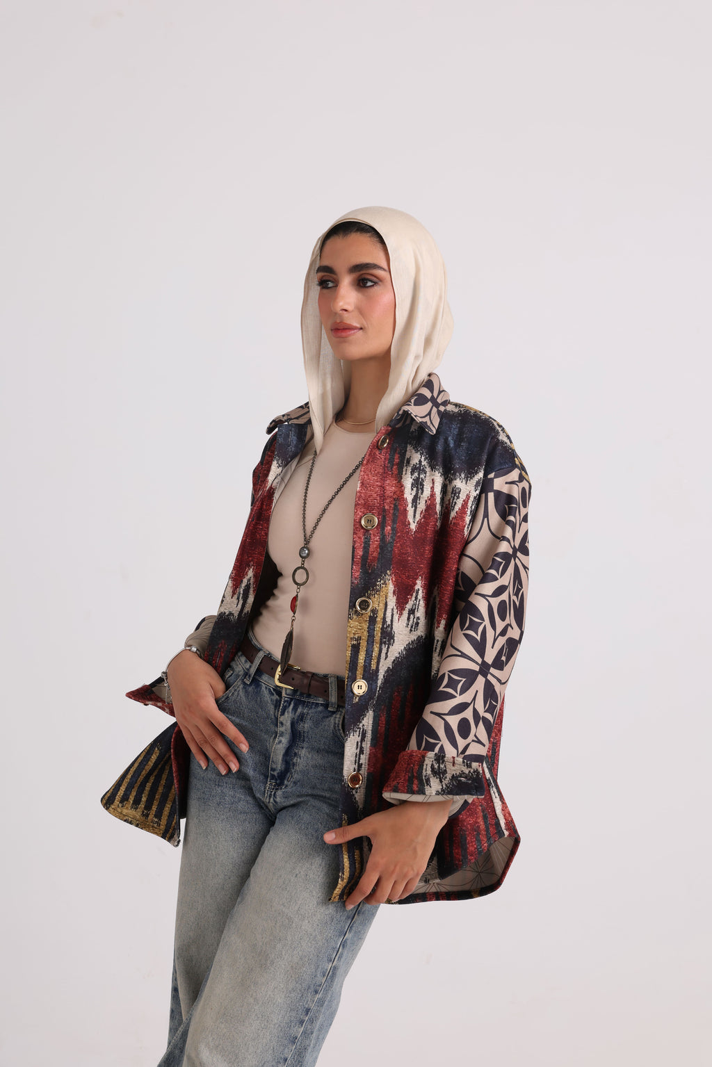 The Tapestry Jacket - Navy blue