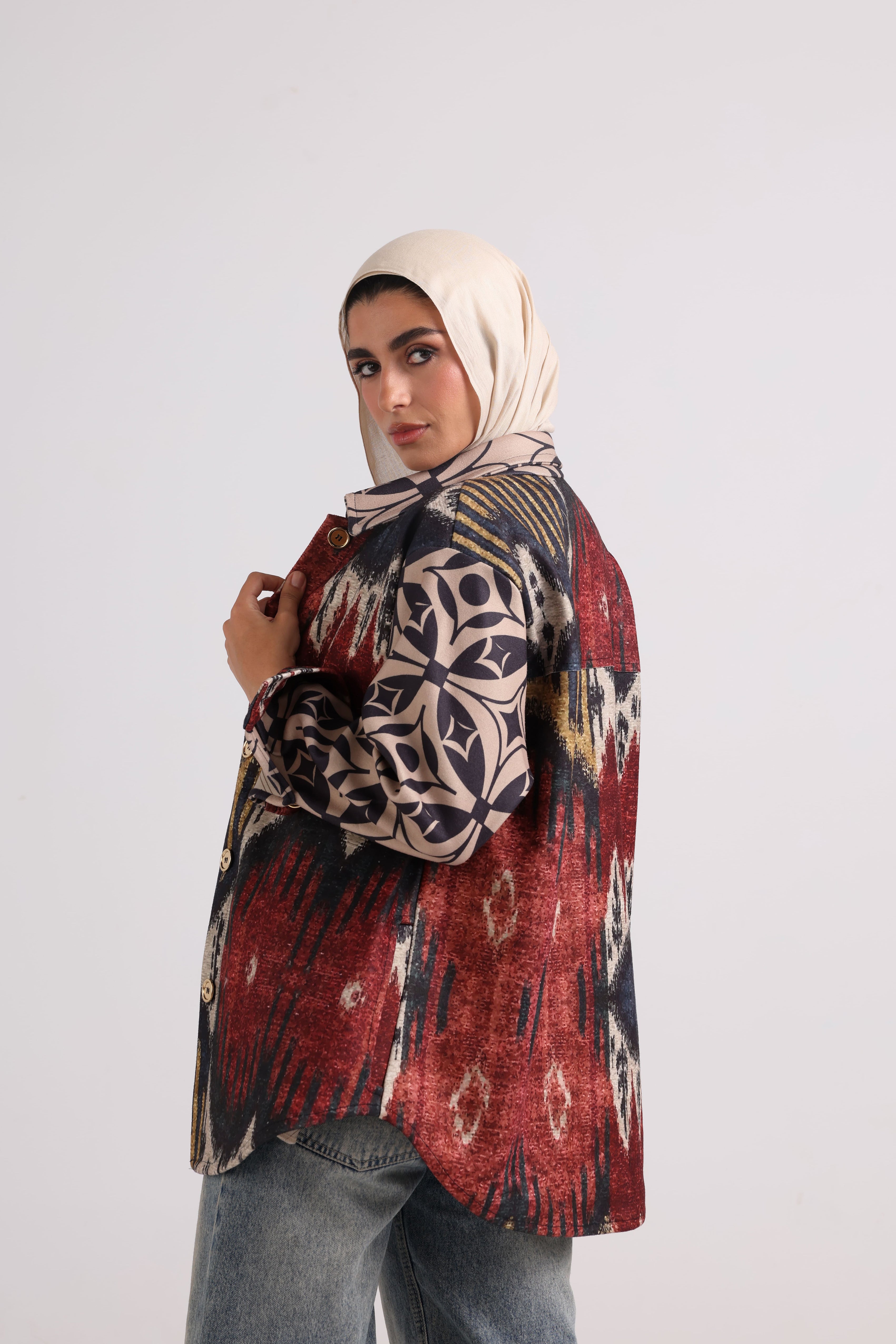 The Tapestry Jacket - Navy blue