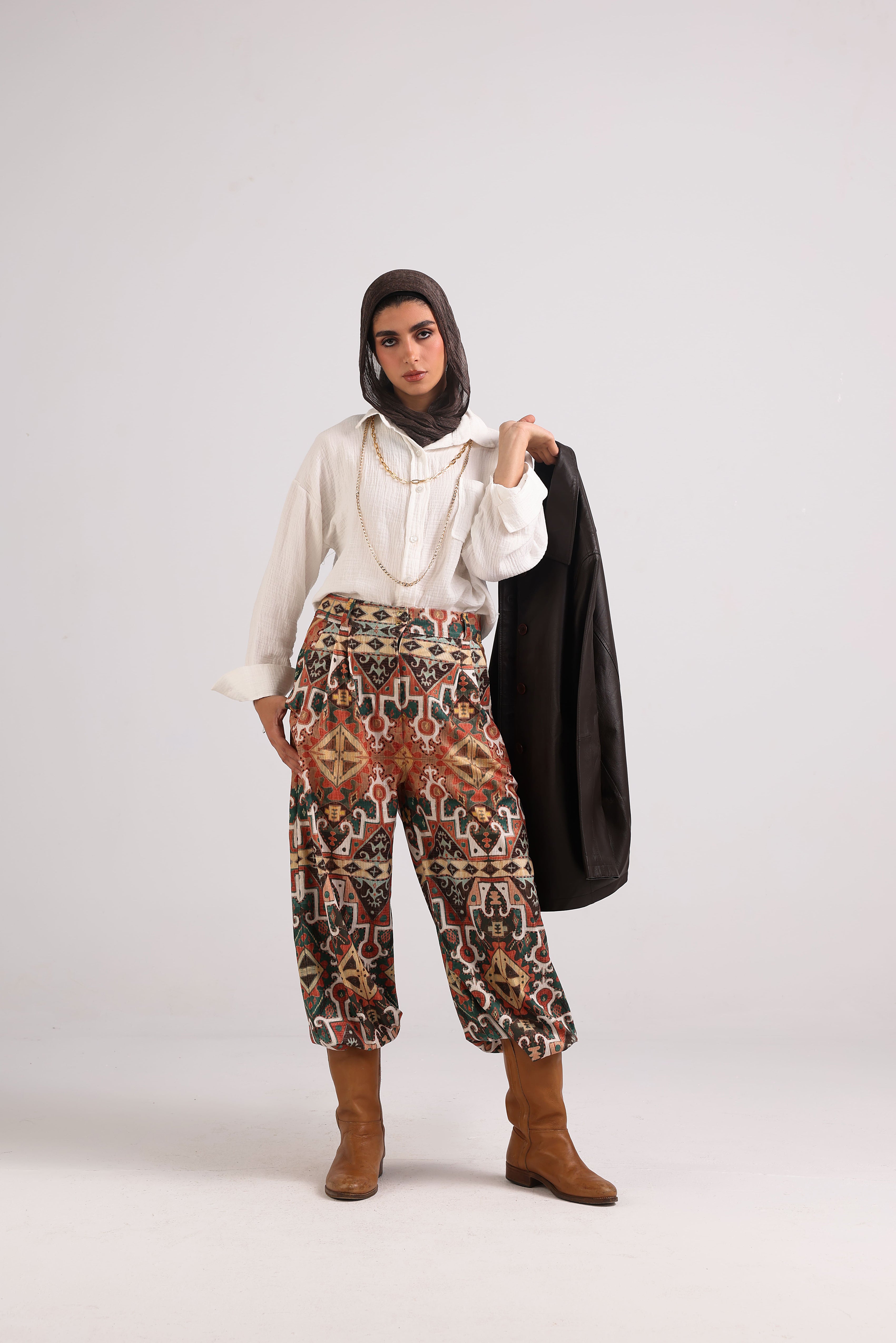 Vel-lux-Pants "Camel"