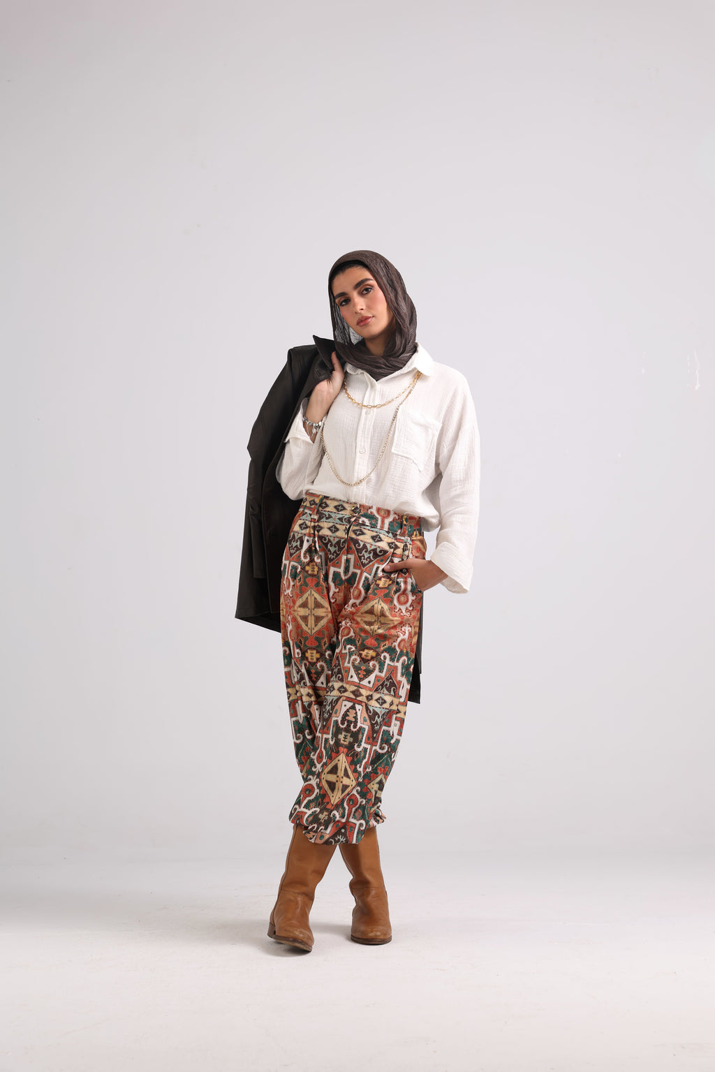 Vel-lux-Pants "Camel"