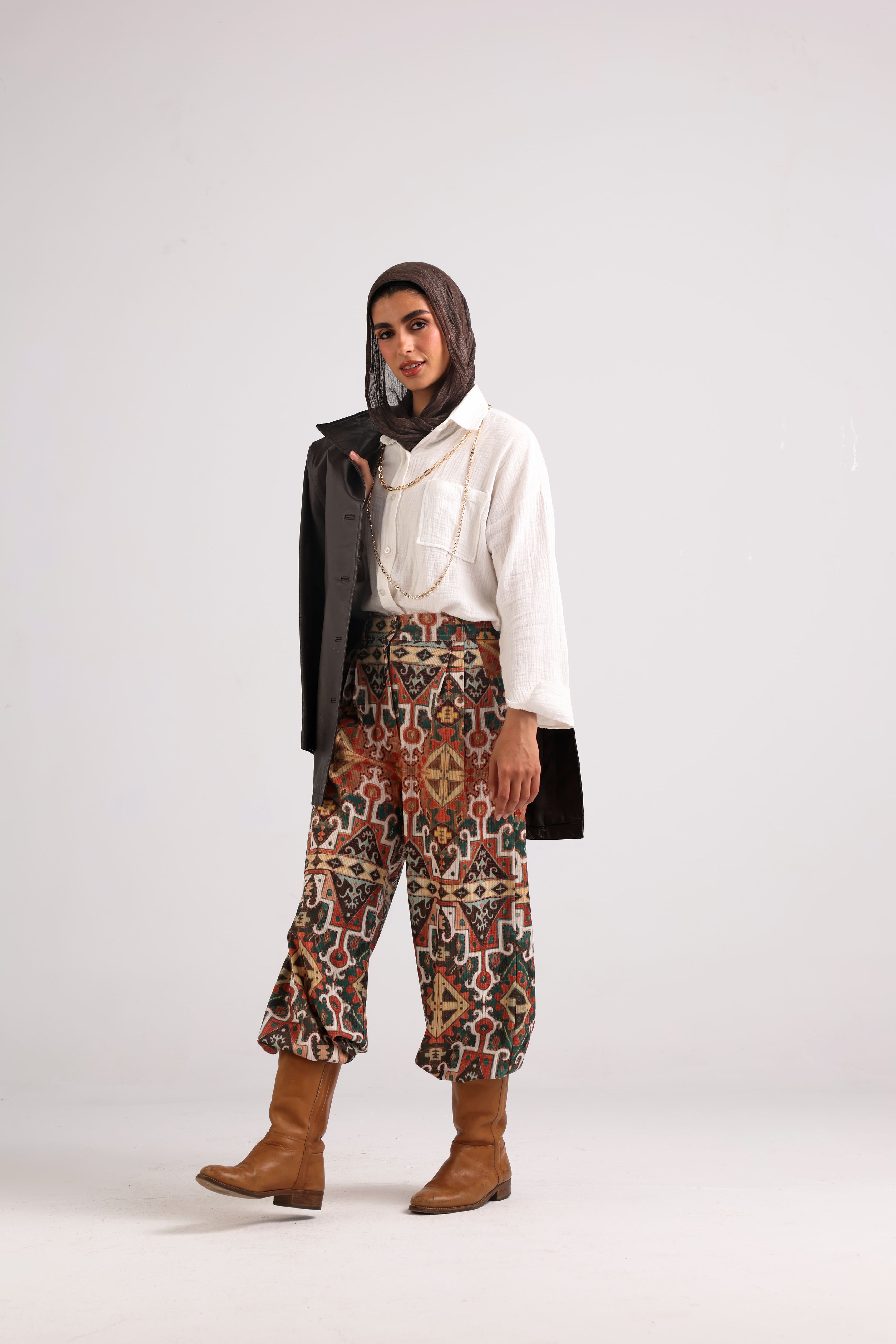 Vel-lux-Pants "Camel"