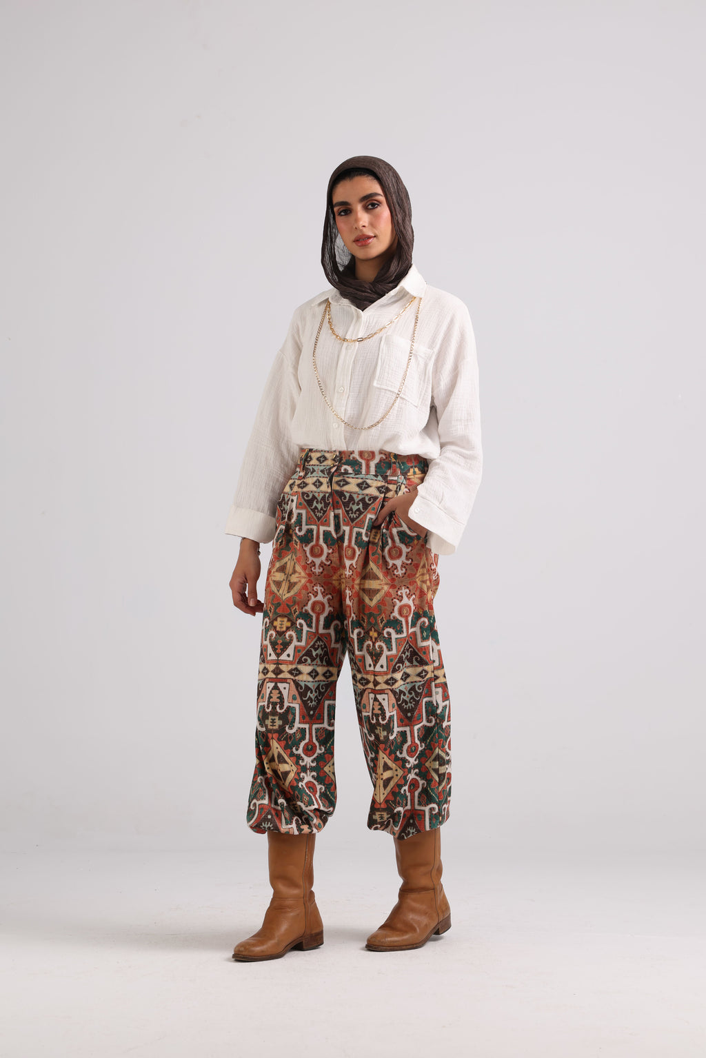 Vel-lux-Pants "Camel"