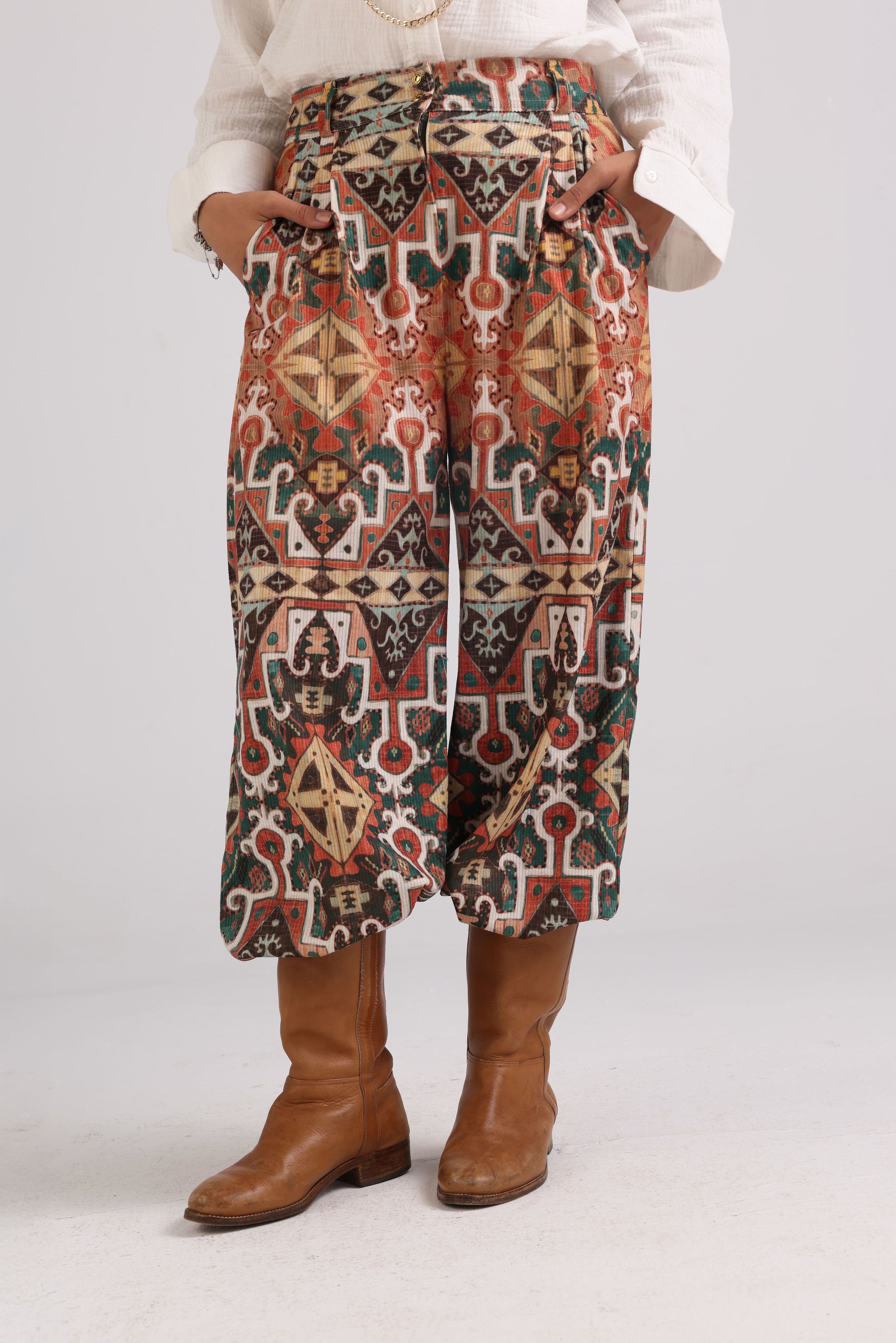 Vel-lux-Pants "Camel"