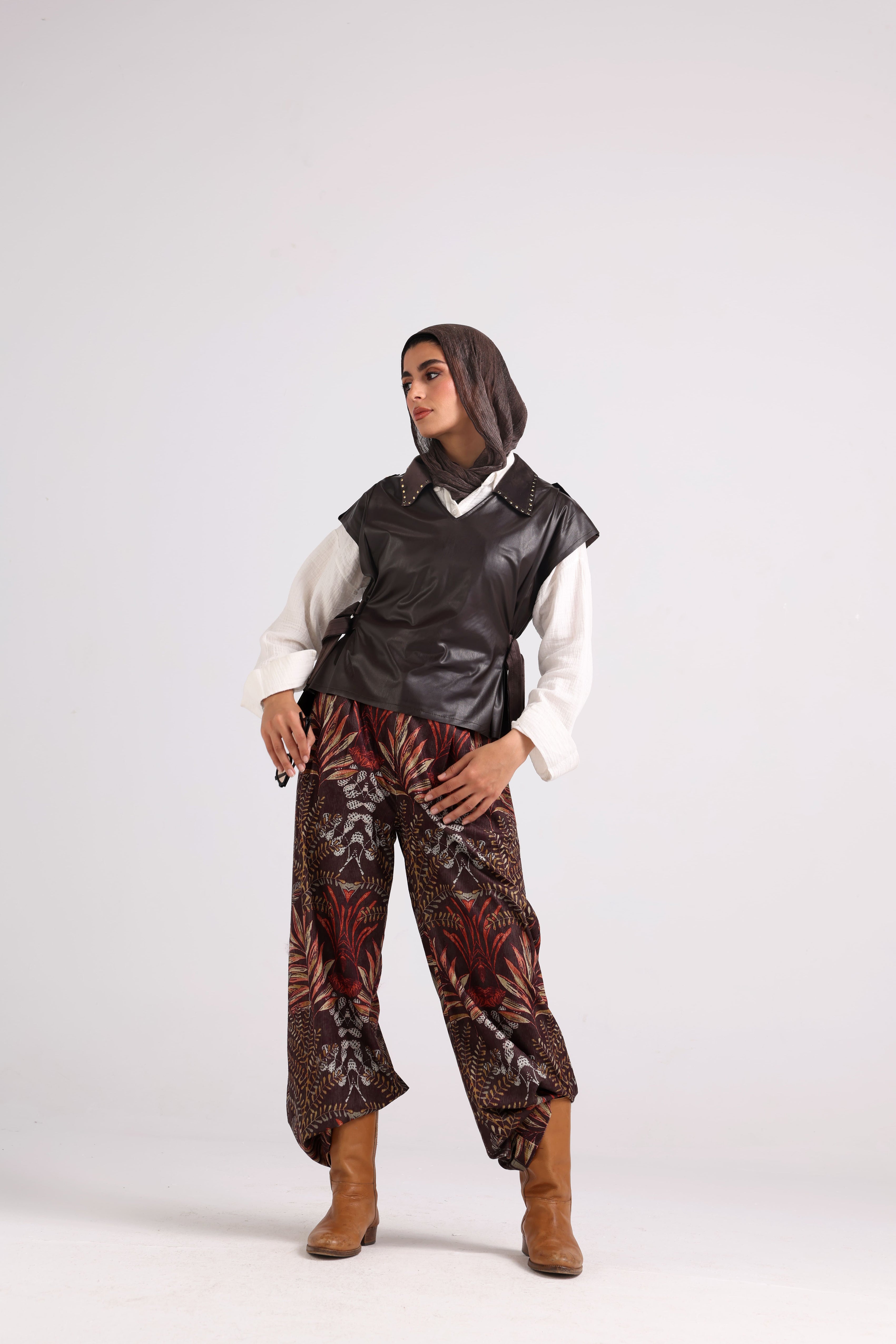 Vel-lux-Pants "Brown"