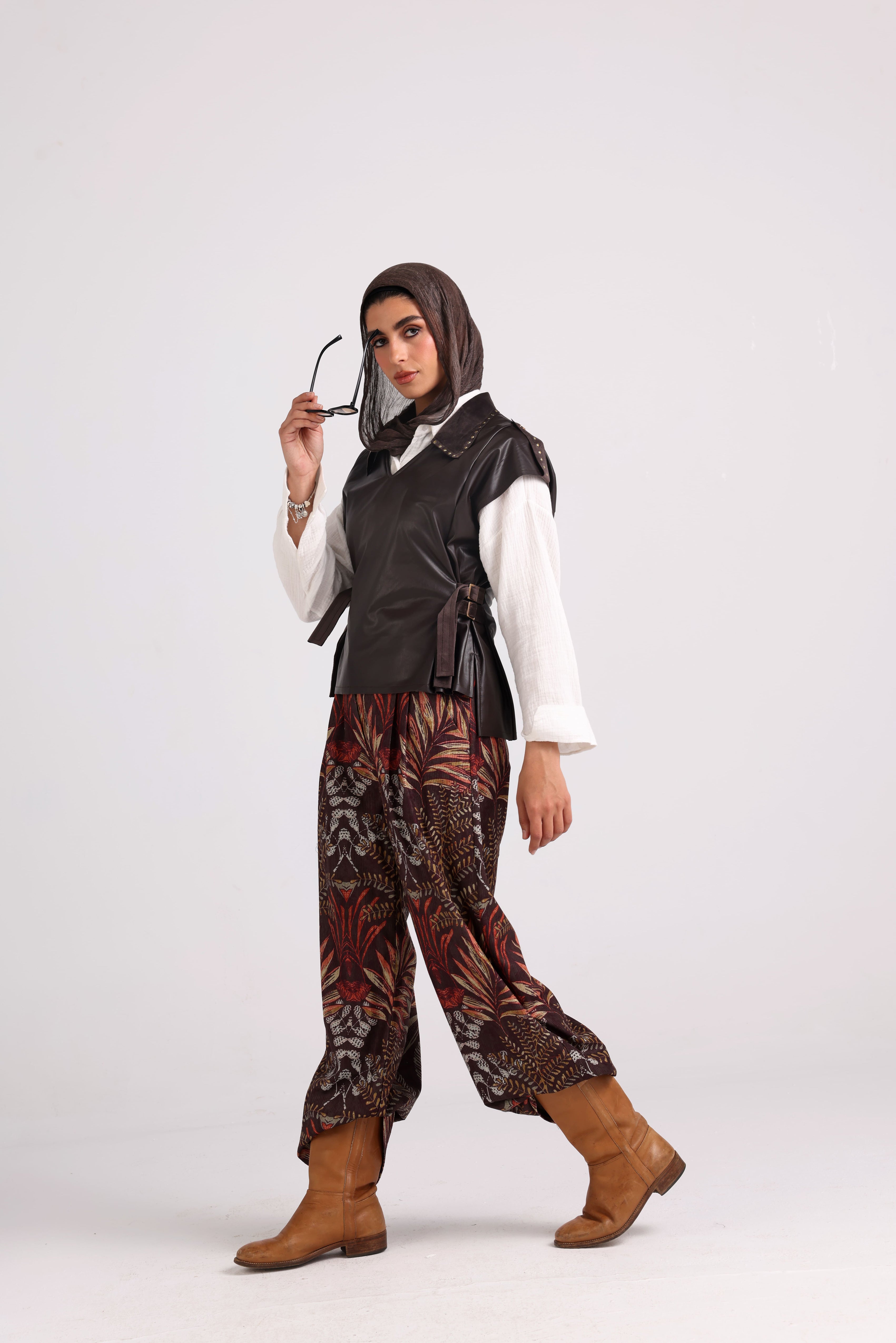 Vel-lux-Pants "Brown"