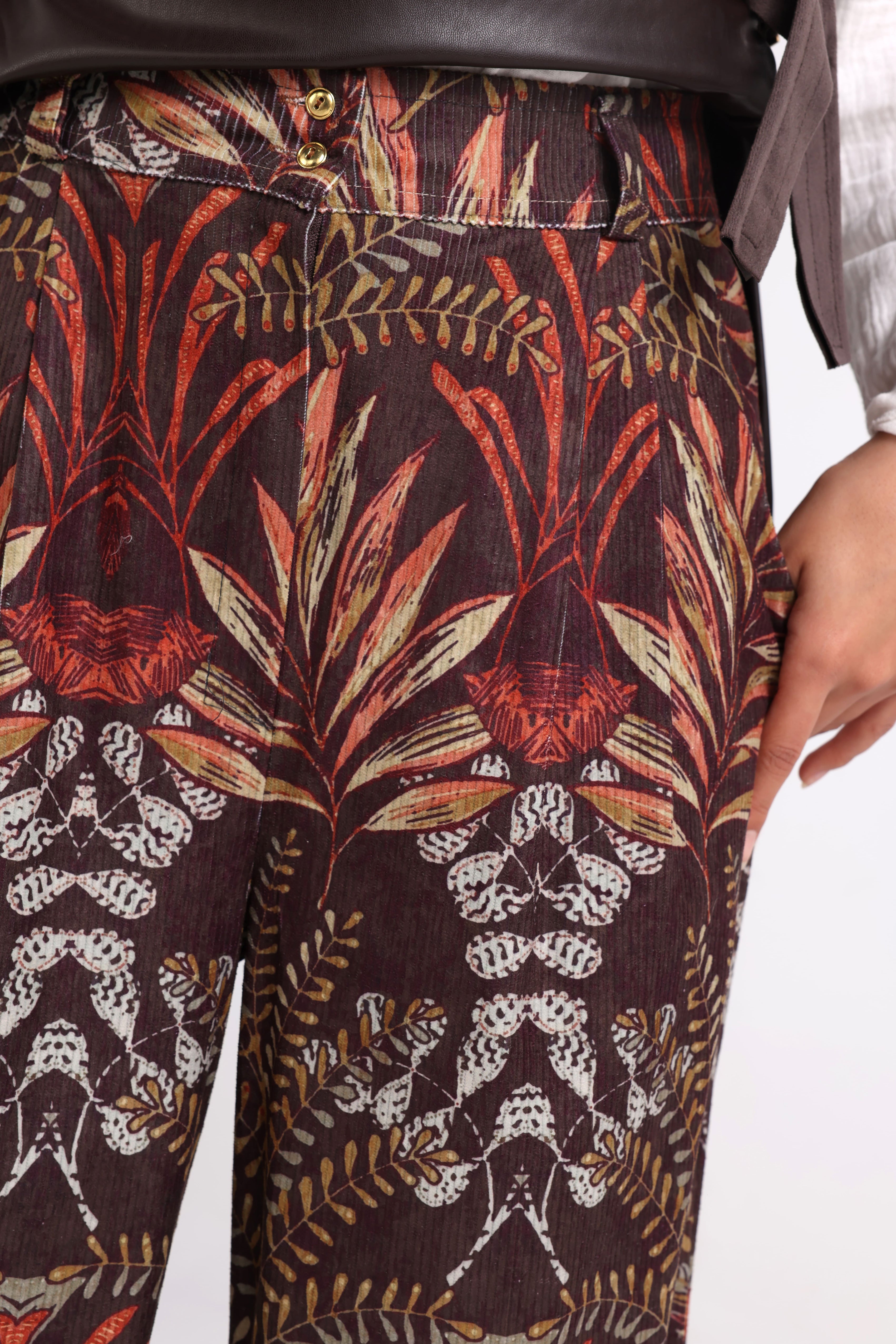 Vel-lux-Pants "Brown"