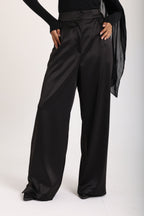 Aura Satin Pants " Black"