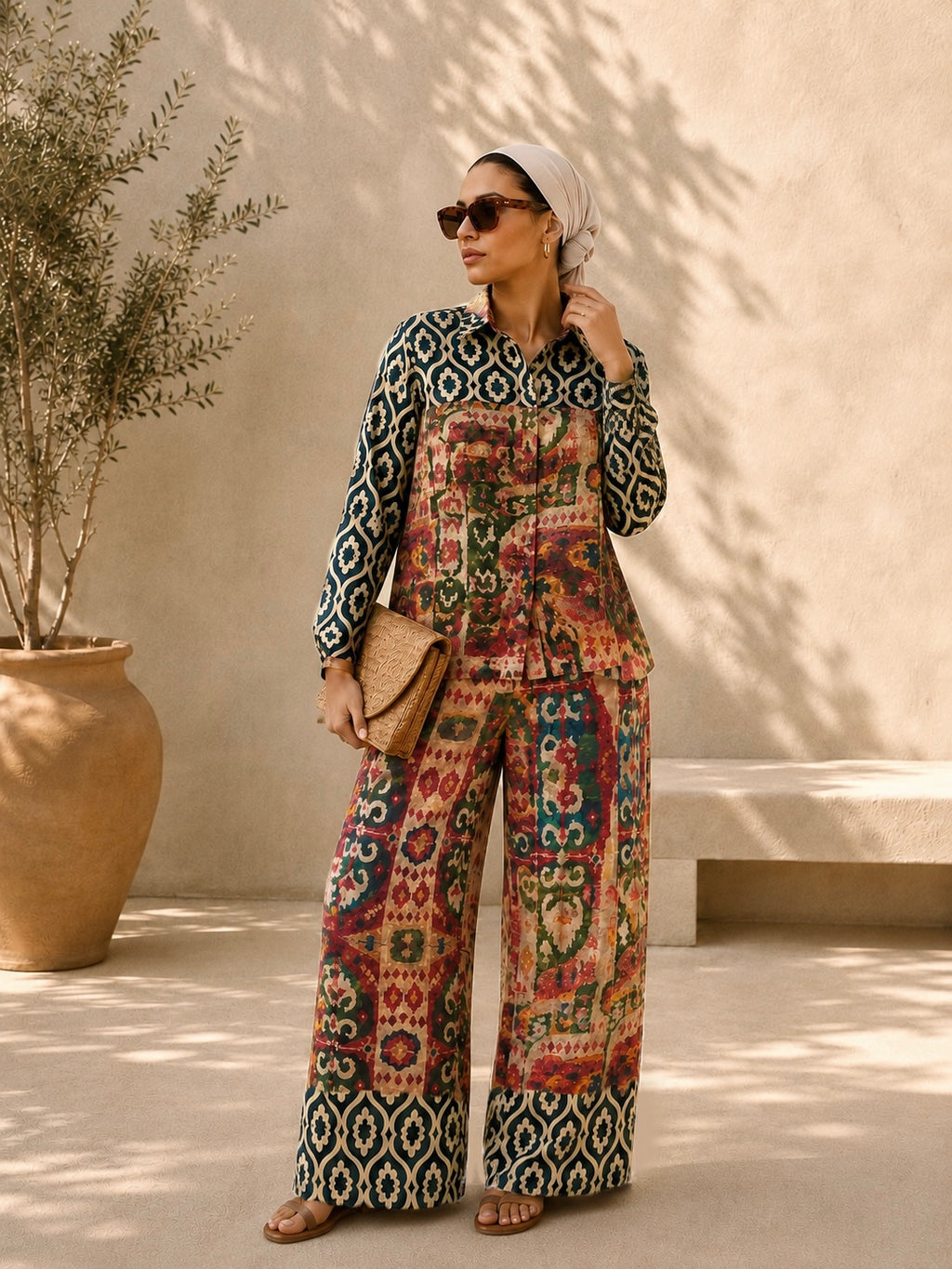 Sultana Satin Blouse