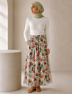 Flora Chiffon Skirt