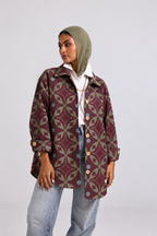 The Tapestry Jacket - Burgundy