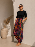 Dark Forest Balloon linen pants