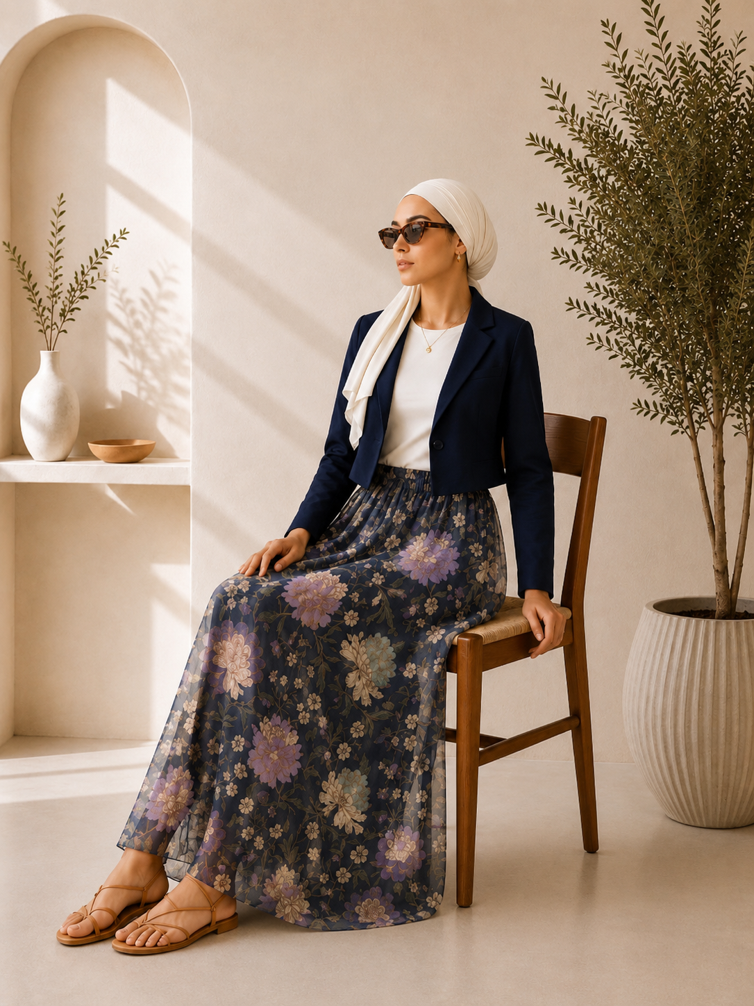 Classic Chiffon Skirt