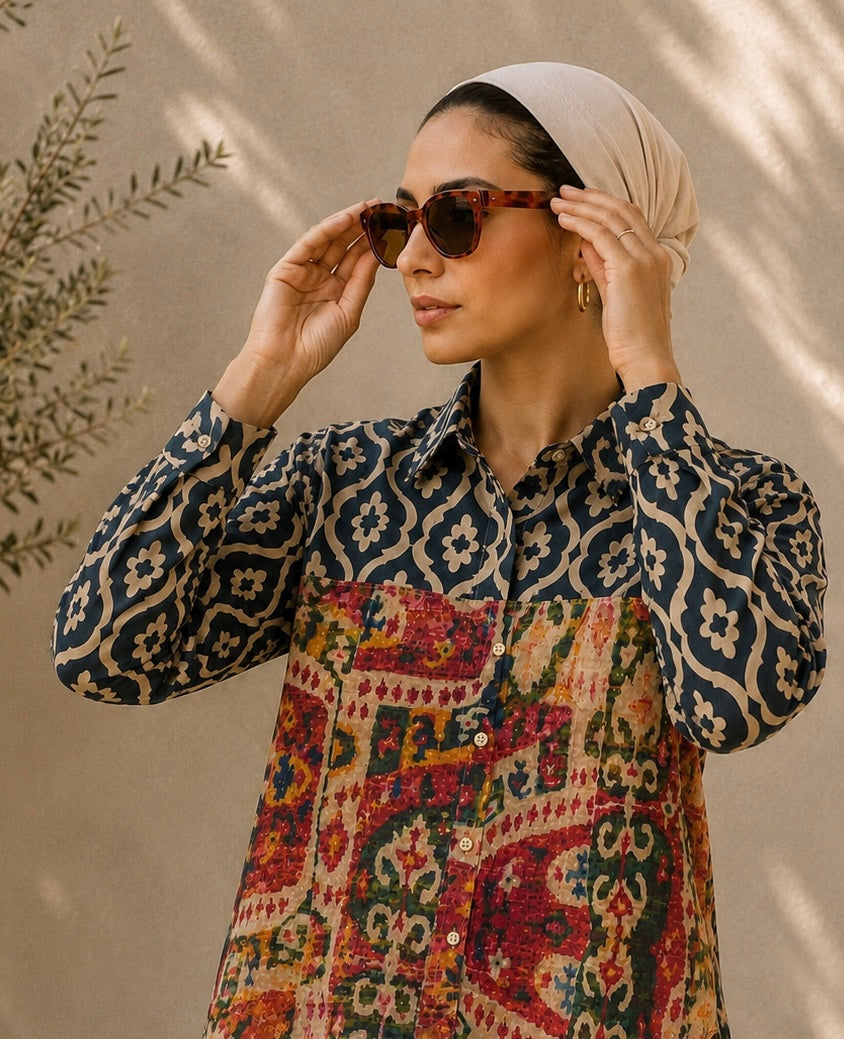 Sultana Satin Blouse