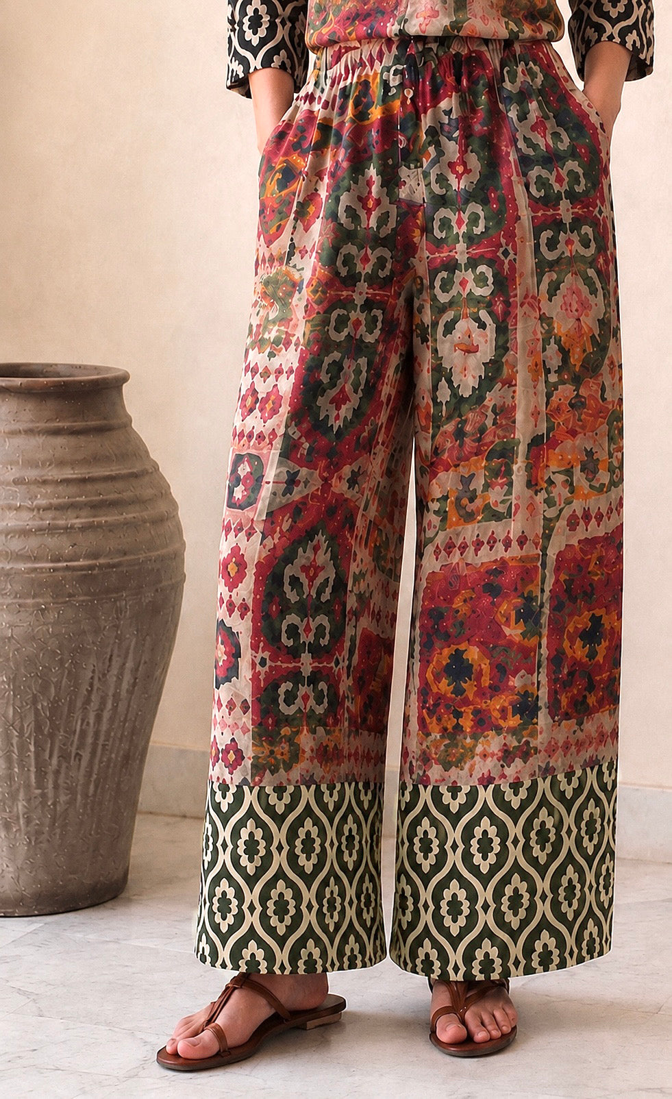Sultana Satin Pants