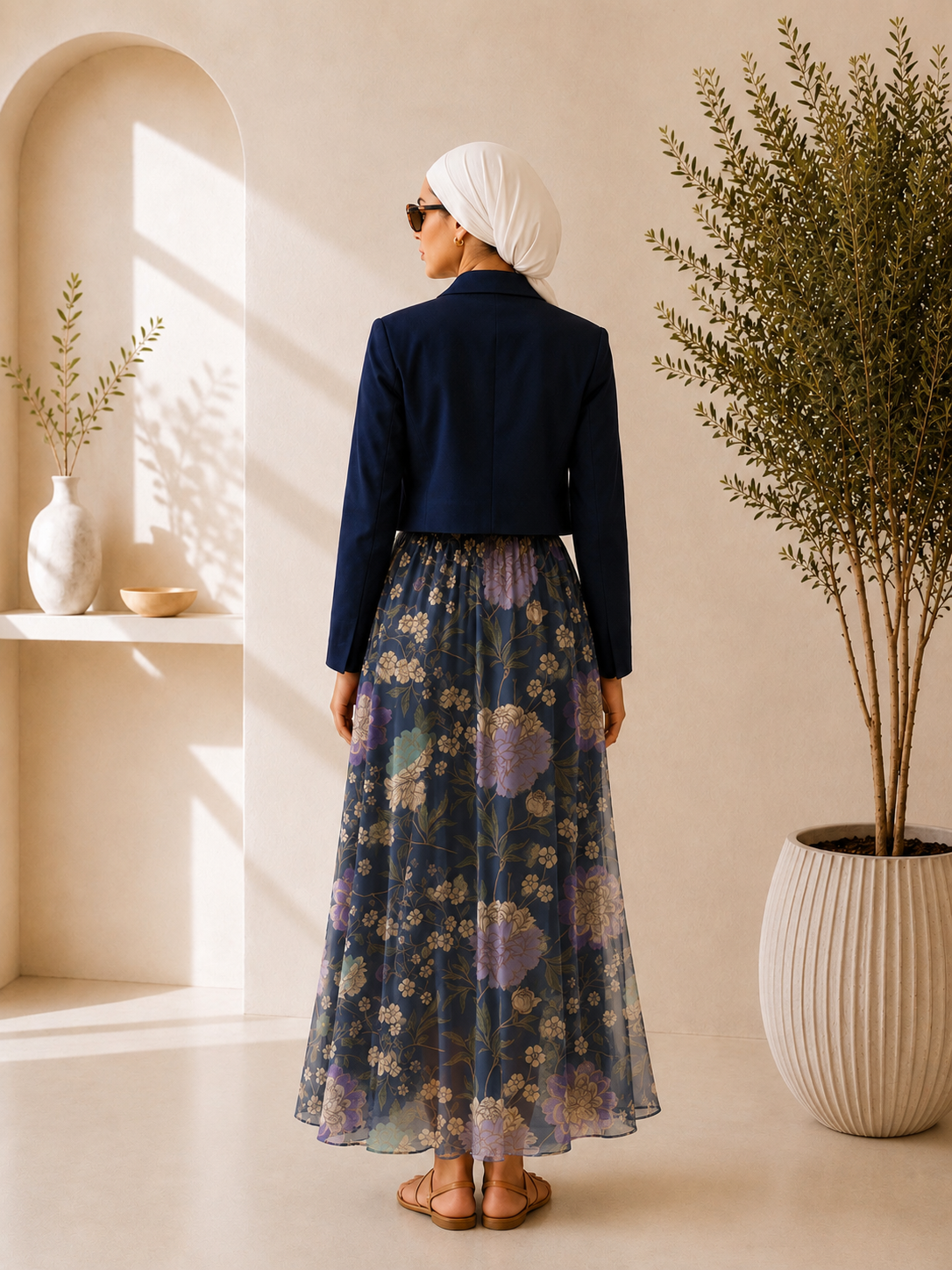 Classic Chiffon Skirt