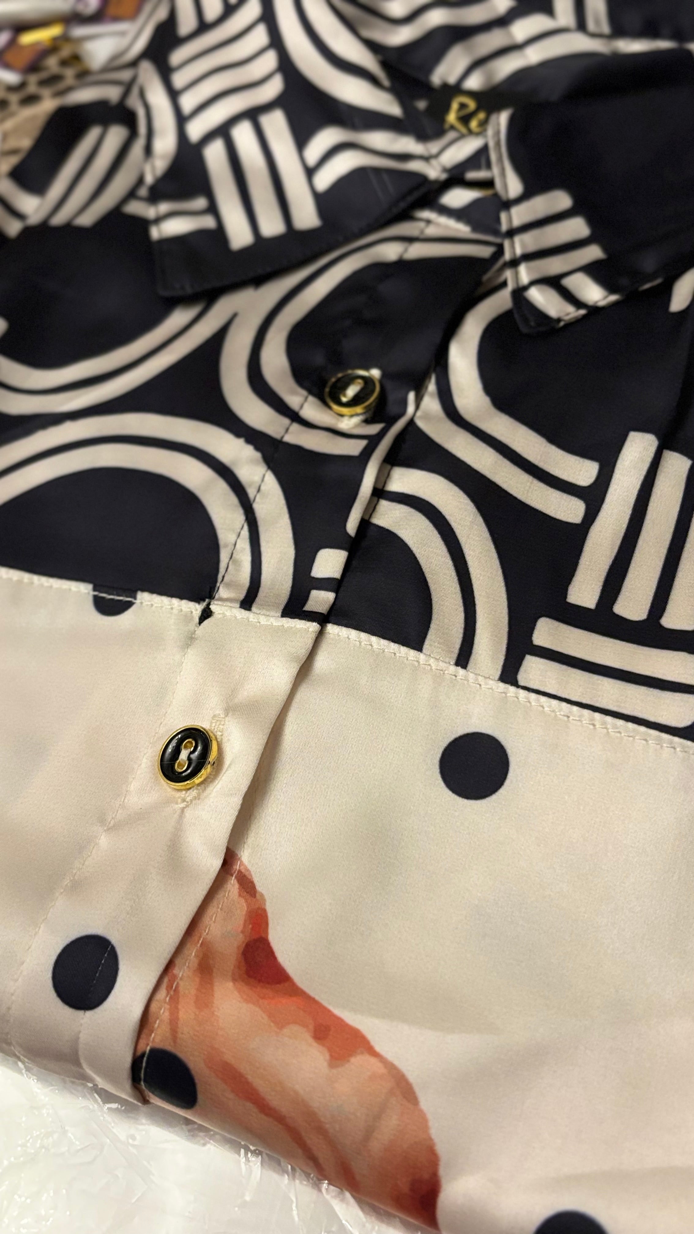 Polka Shells Blouse