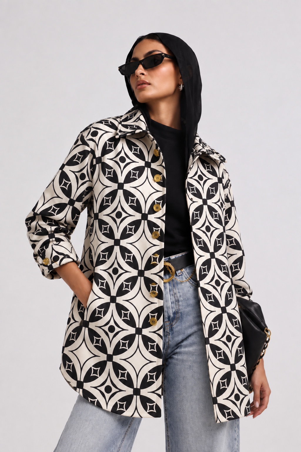 The Tapestry Jacket - Black& & White
