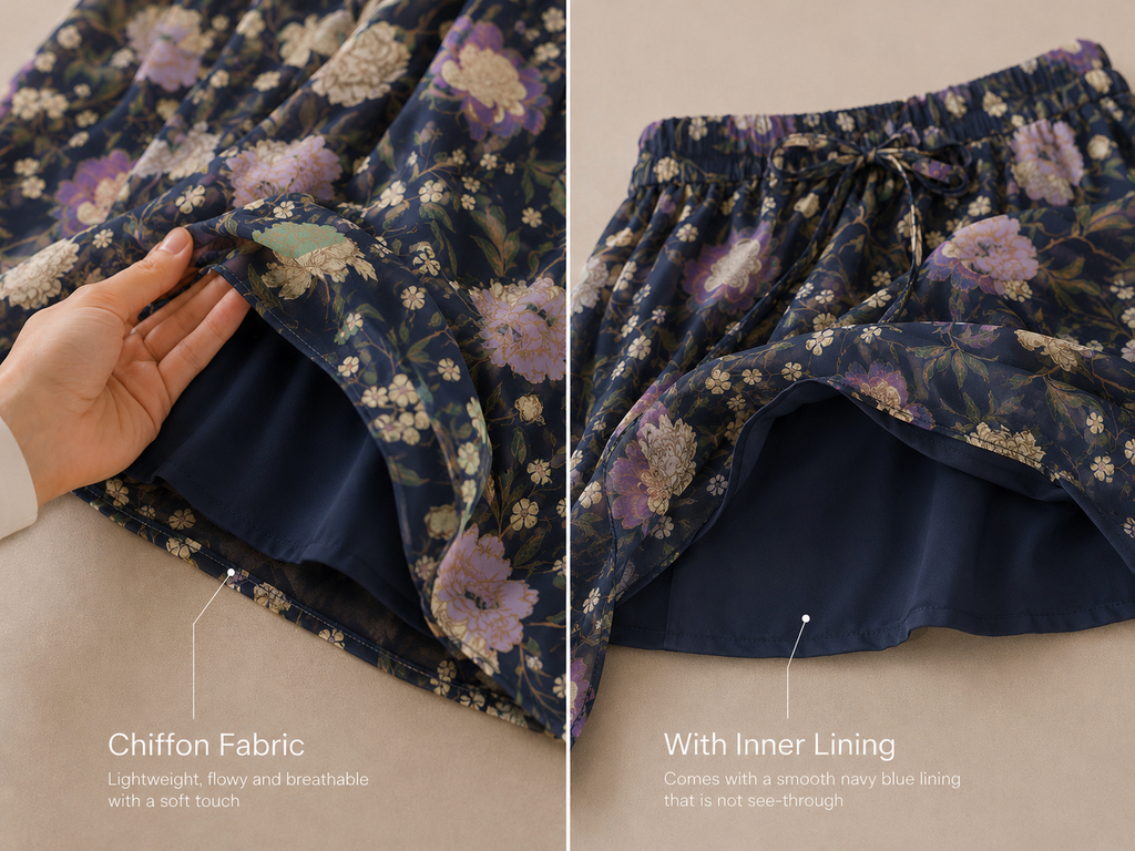 Classic Chiffon Skirt