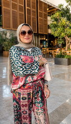 Sultana Satin Blouse