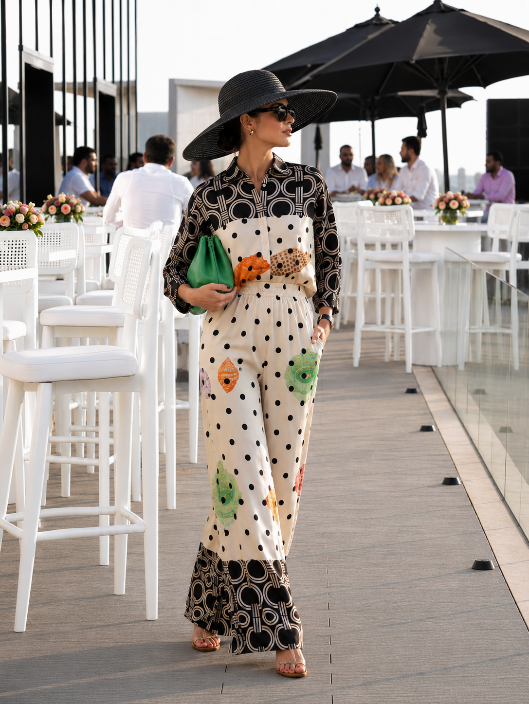 Polka Shells Pants