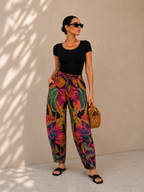 Dark Forest Balloon linen pants