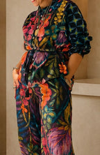 Soléa tropical linen pants