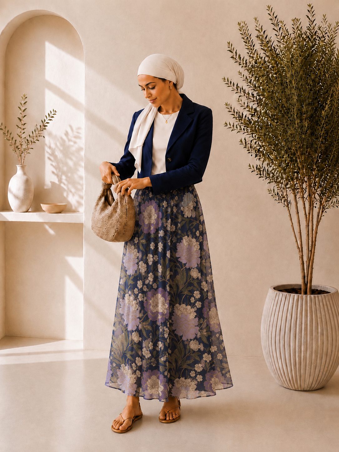 Classic Chiffon Skirt