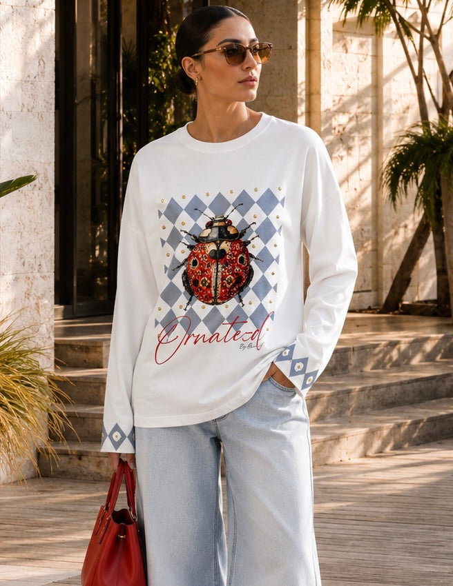 The Ornate Lady bug-tee