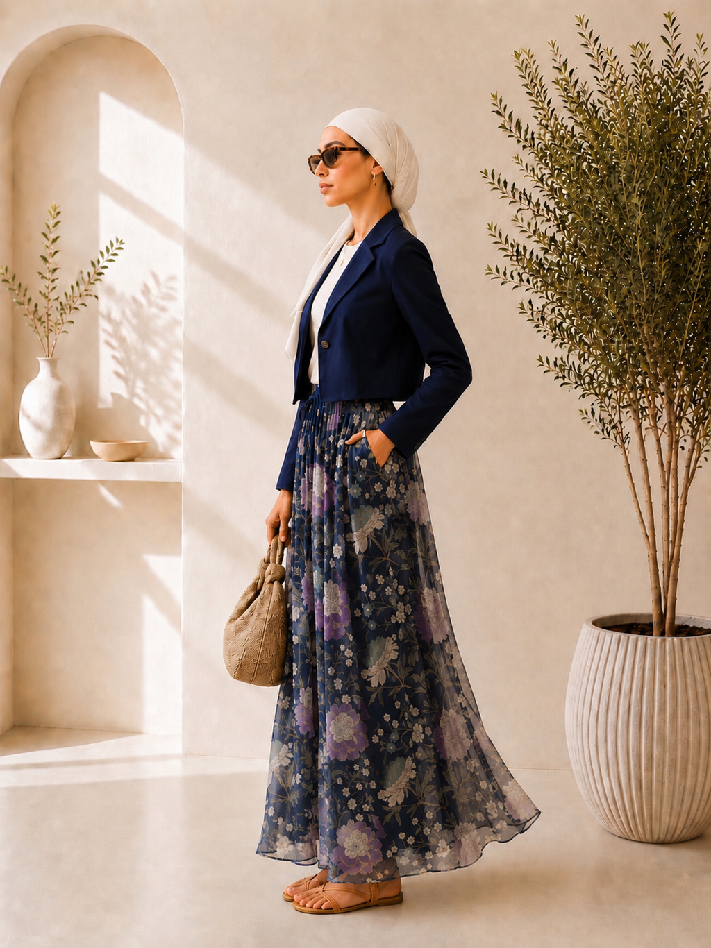 Classic Chiffon Skirt