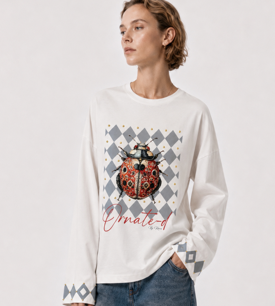 The Ornate Lady bug-tee