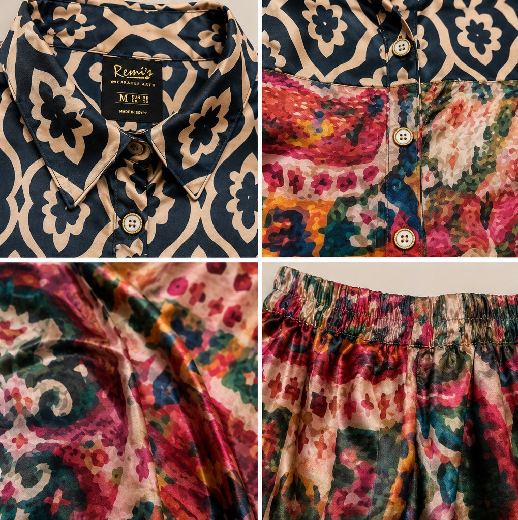 Sultana Satin Blouse