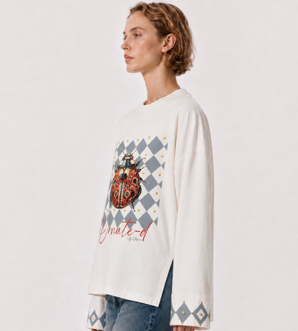 The Ornate Lady bug-tee