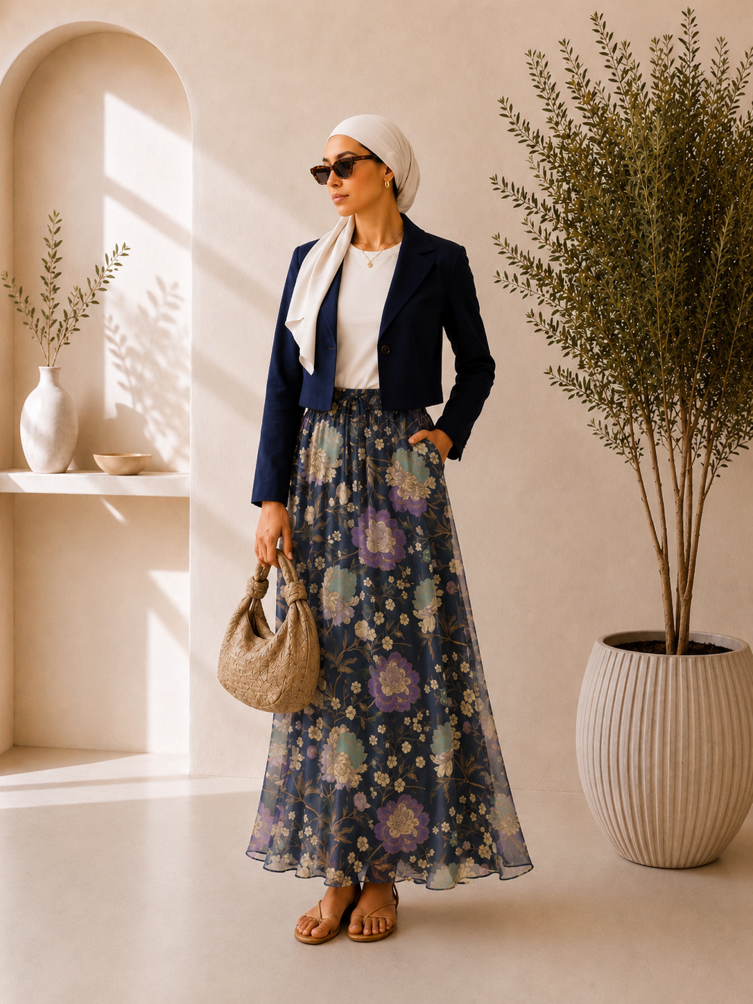 Classic Chiffon Skirt