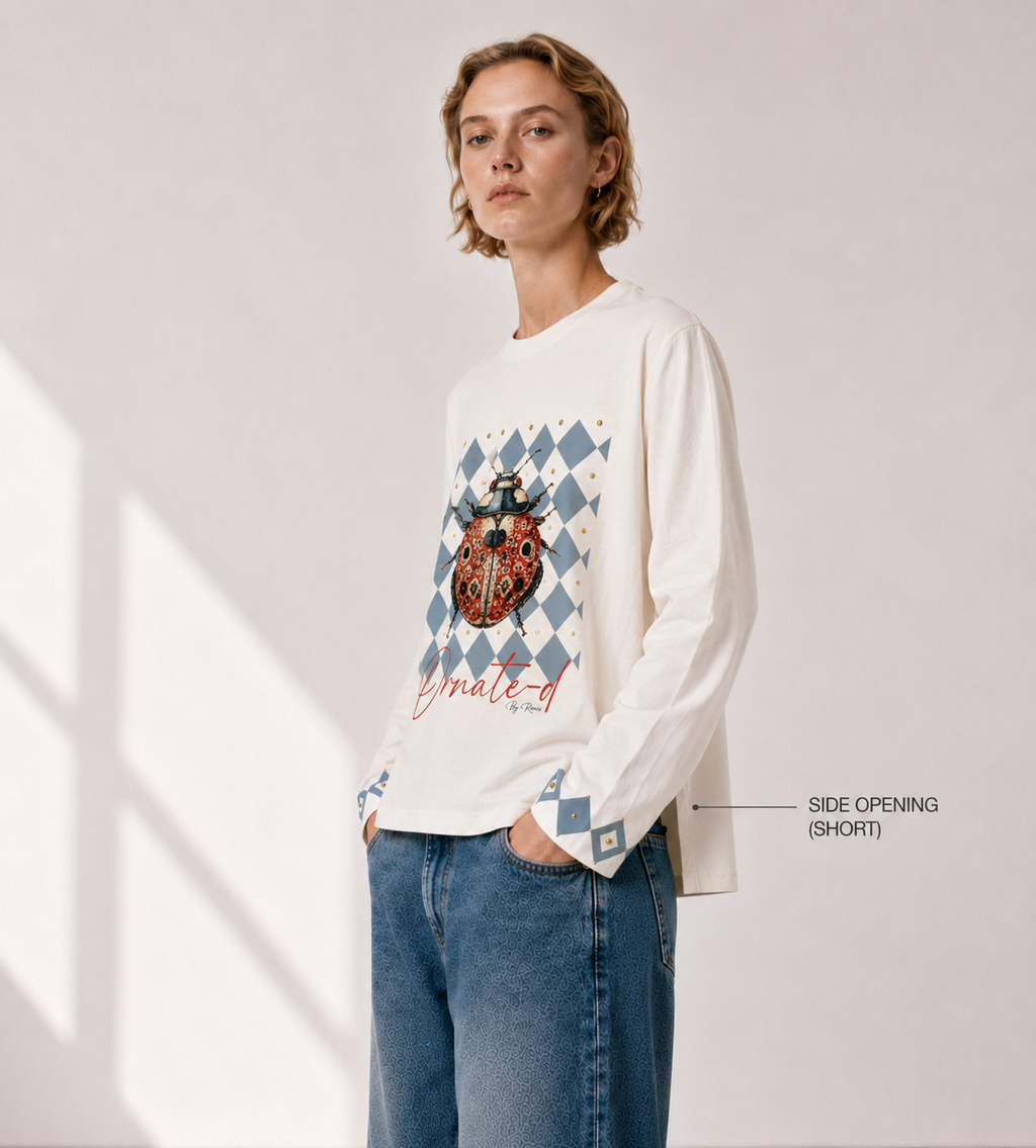 The Ornate Lady bug-tee