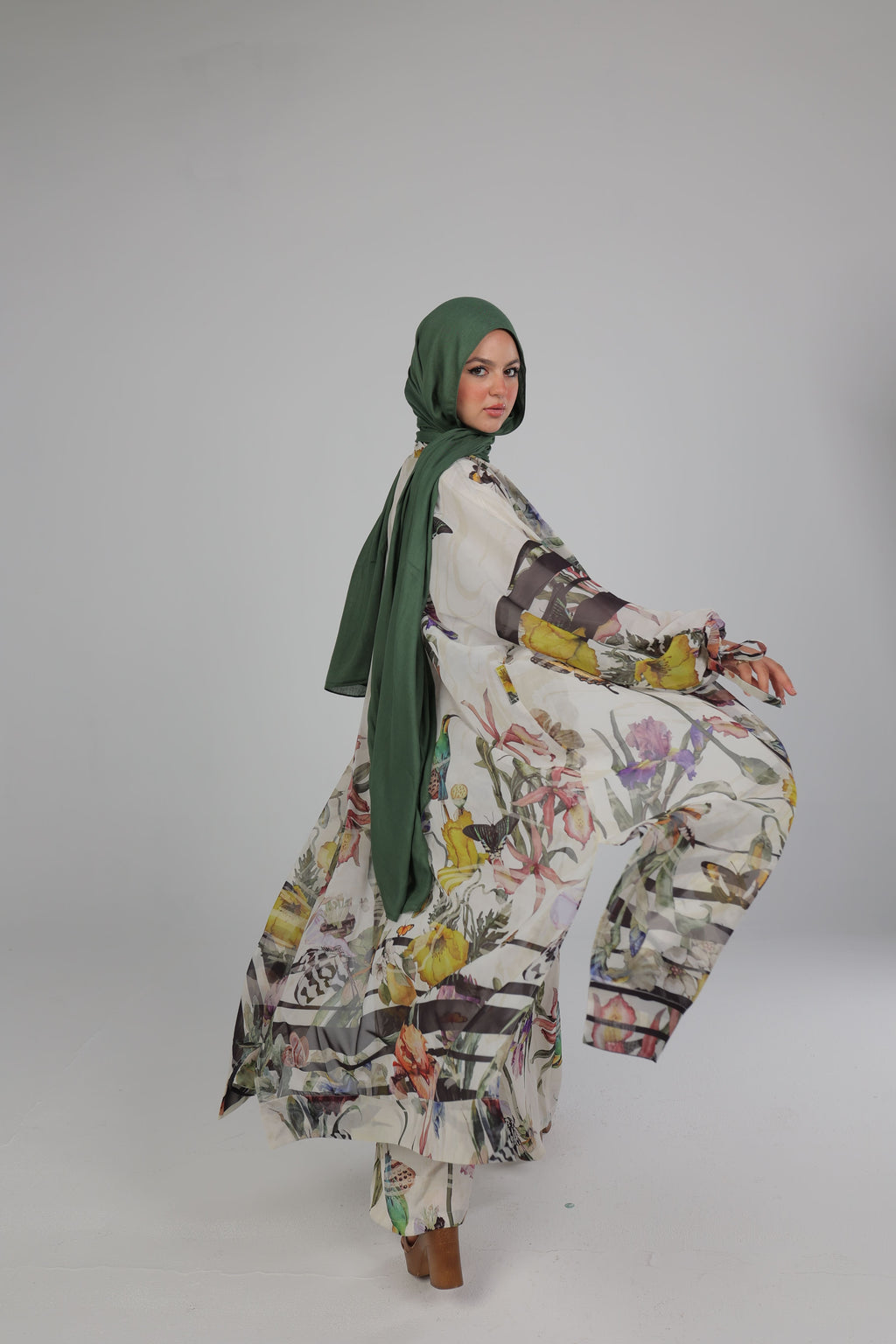 Botanical Kimono