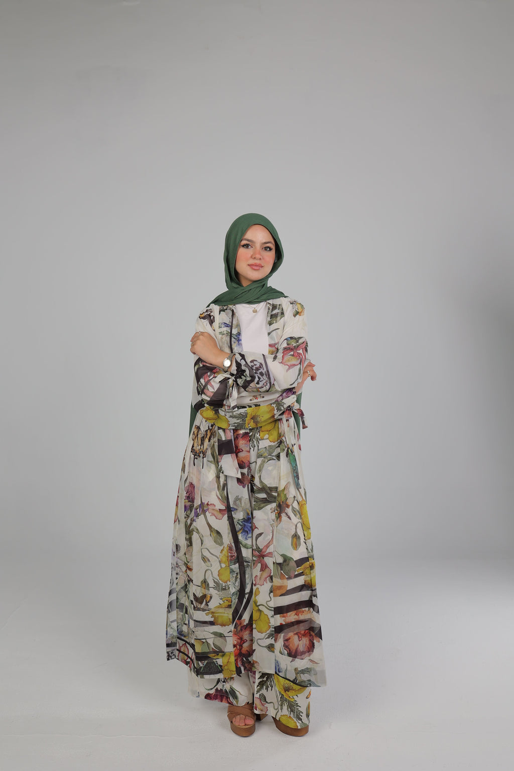 Botanical Satin Pants