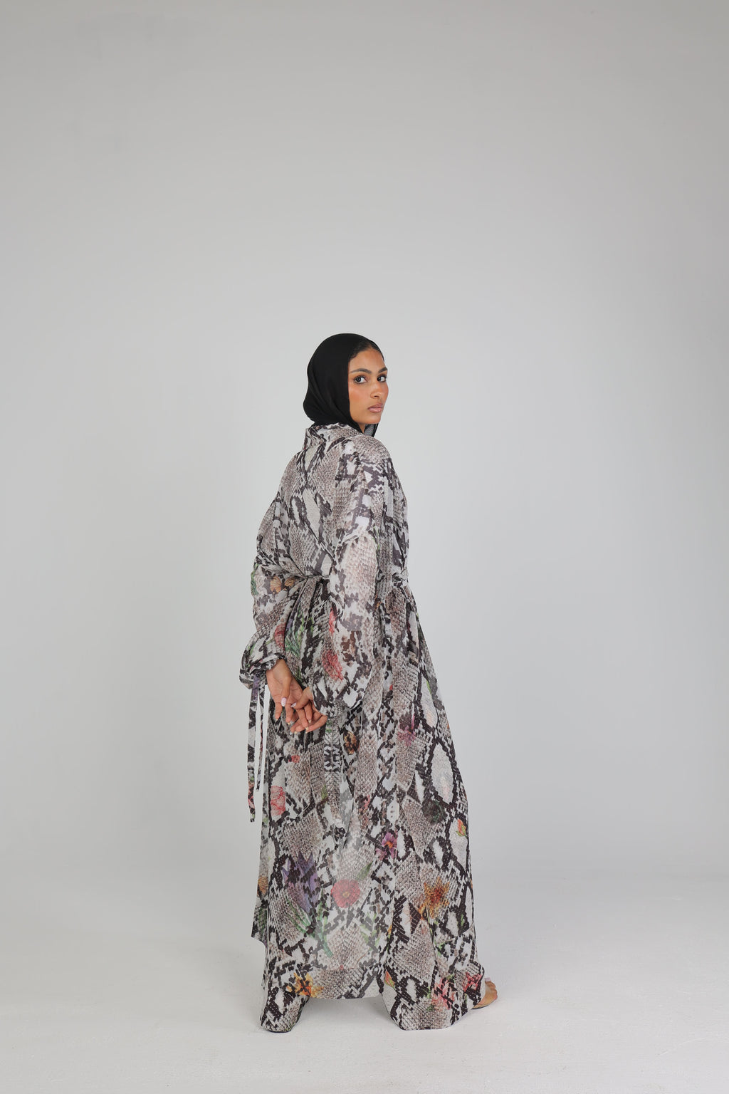 Fluer Lizar Kimono