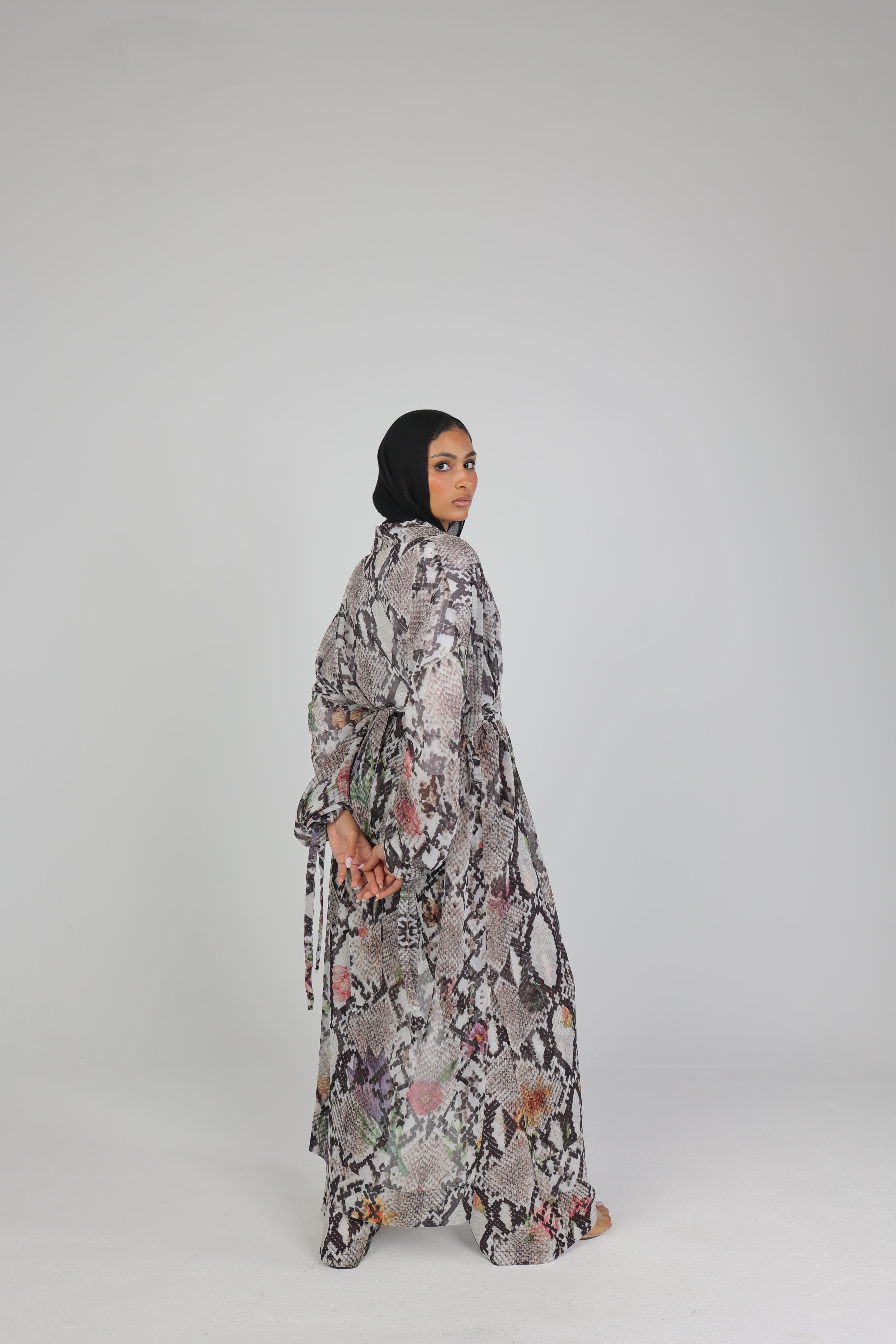 Fluer Lizar Kimono